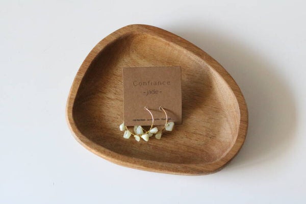 Jade, boucle d’oreille