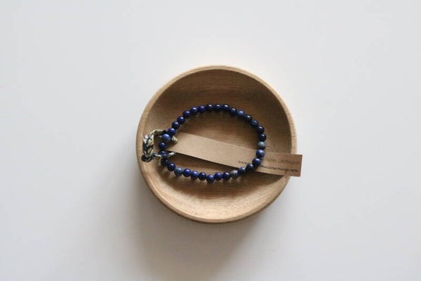 Lapis lazuli, bracelet