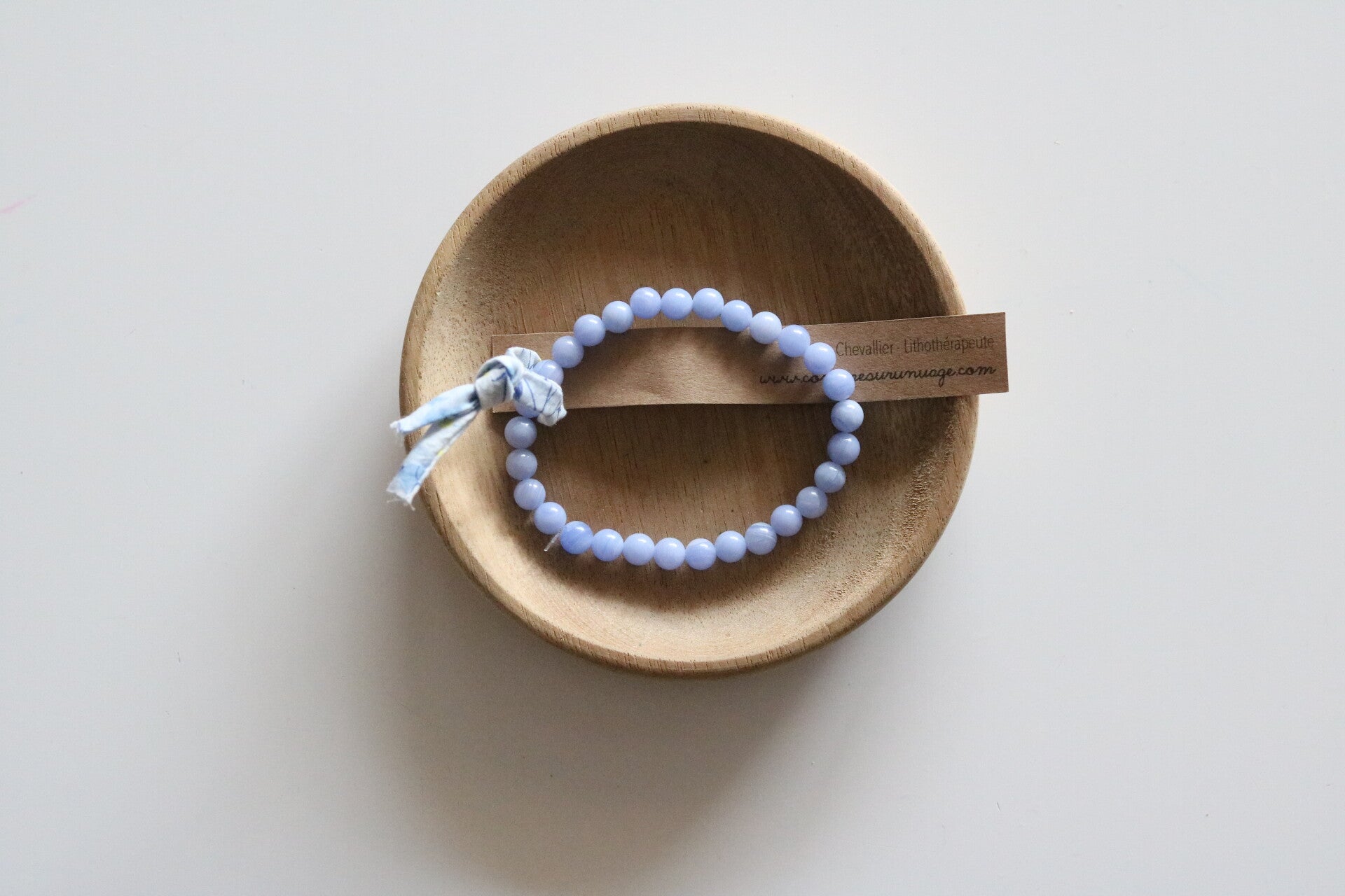Calcédoine, bracelet