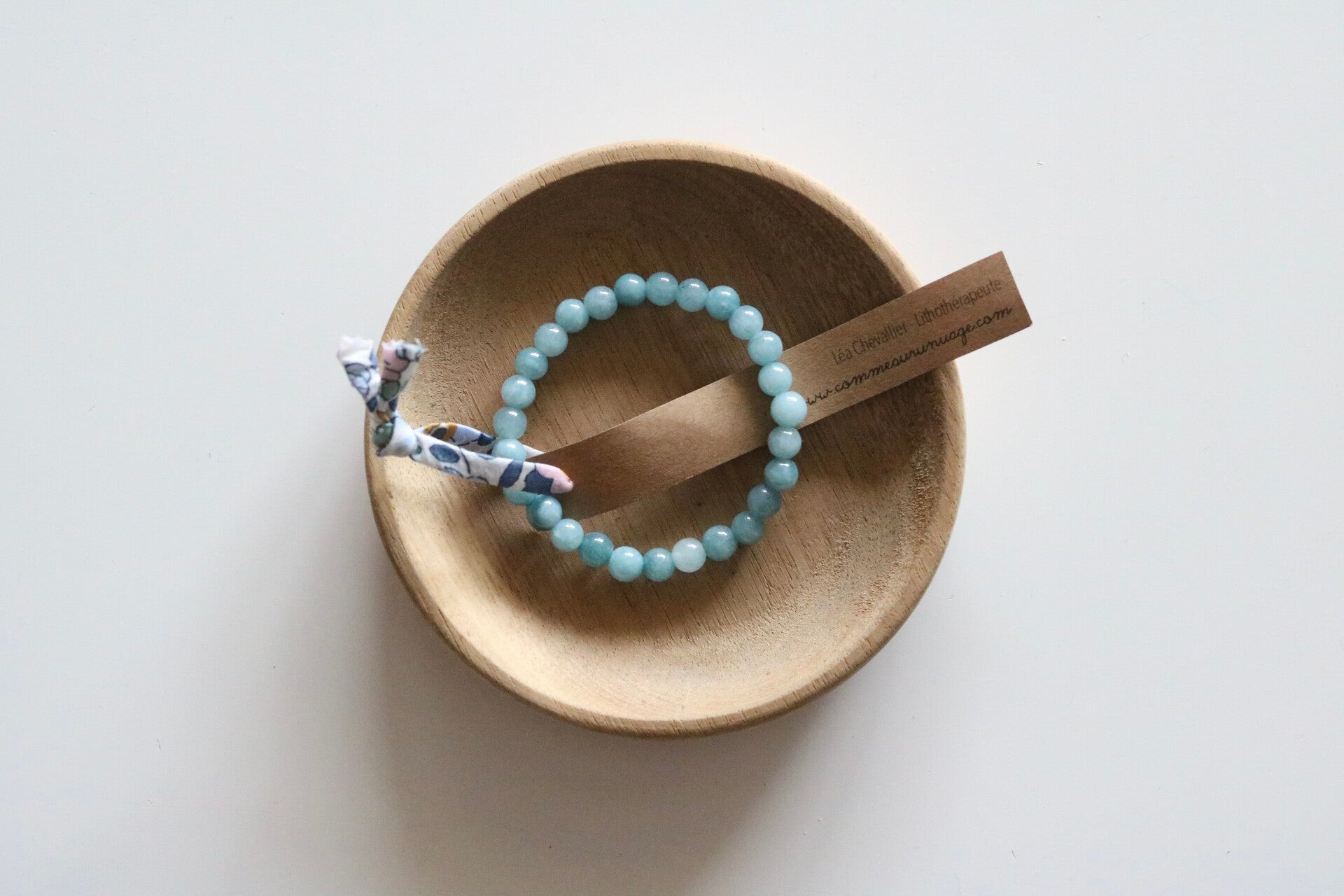 Aigue marine, bracelet
