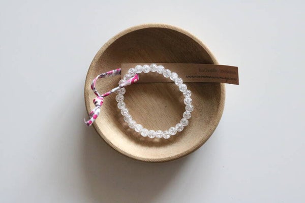 Cristal de roche, bracelet