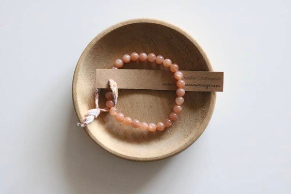 Pierre de soleil, bracelet