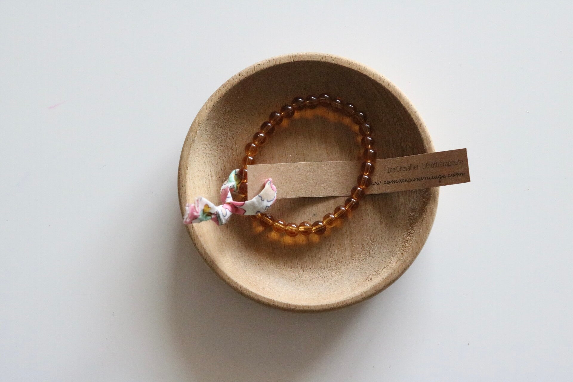 Ambre, bracelet