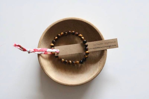 Œil de tigre, bracelet