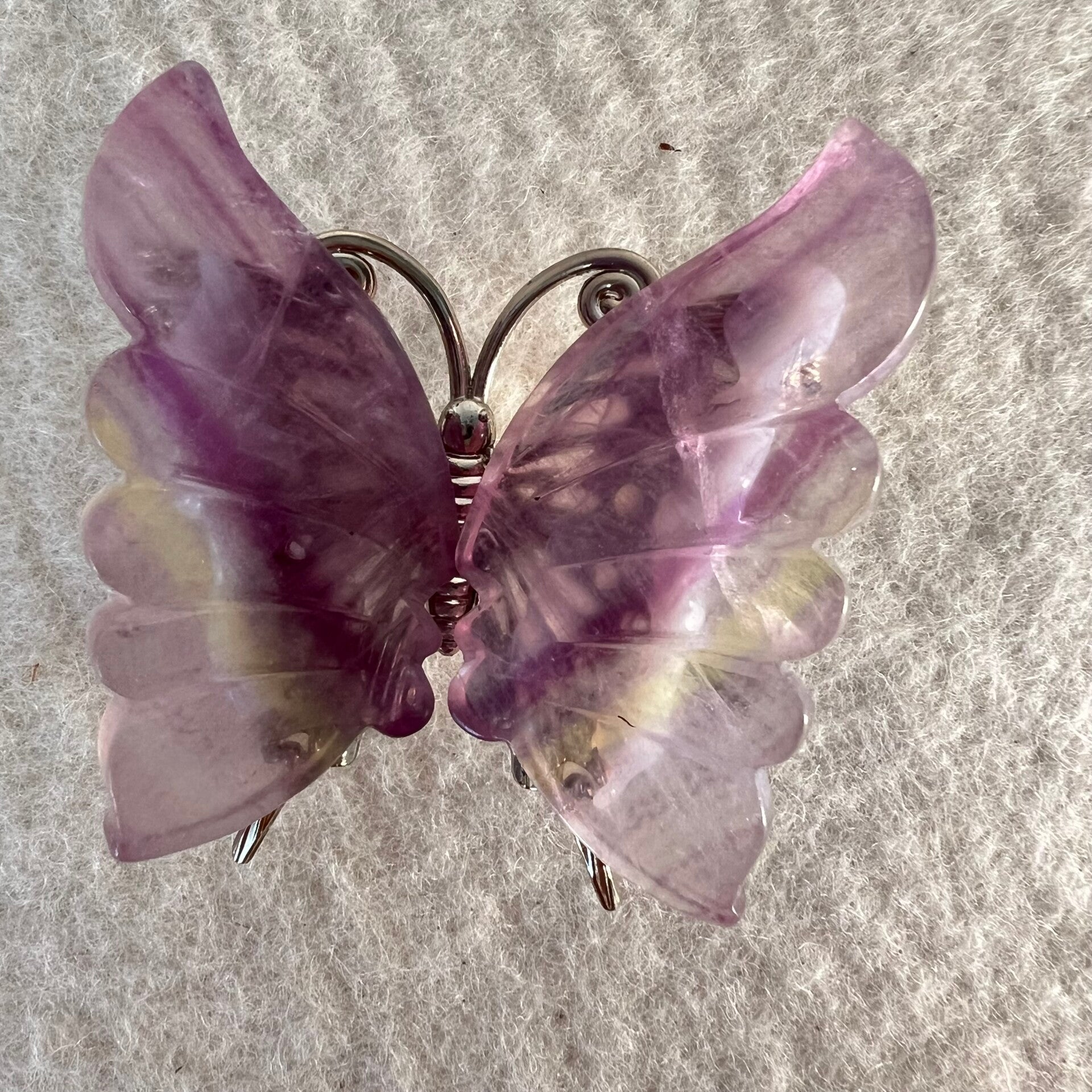 Fluorine, papillon