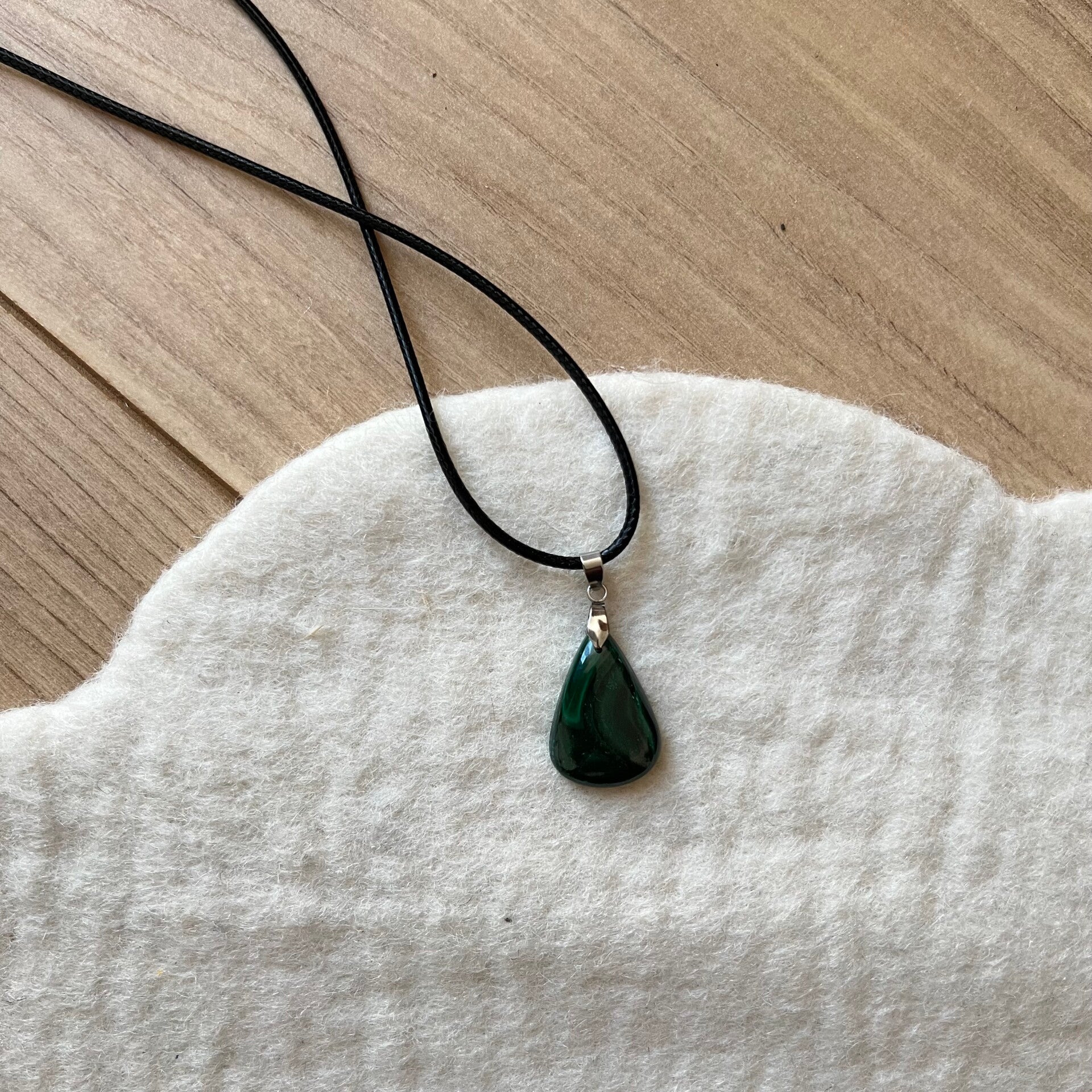 Malachite, pendentif
