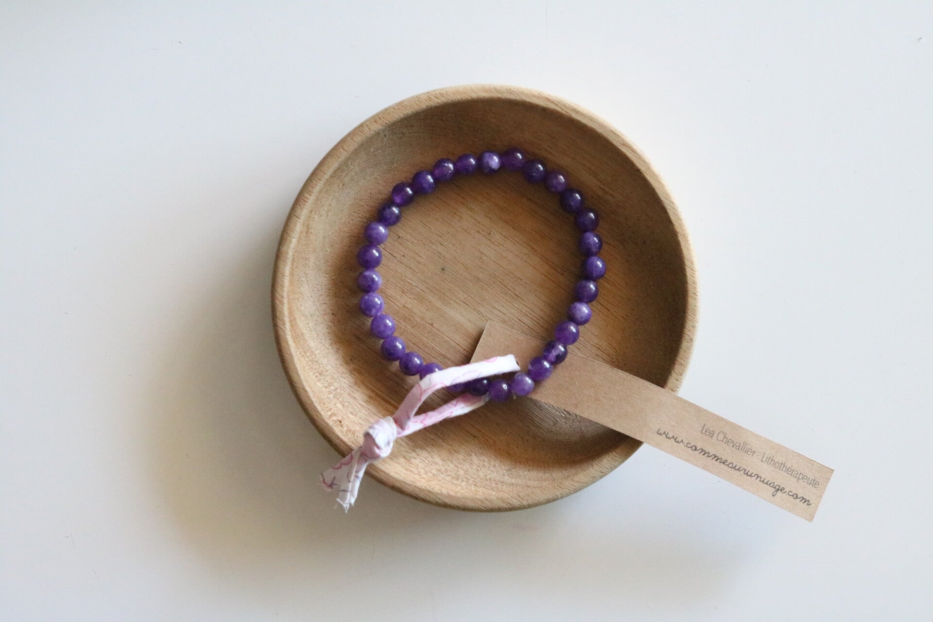 Améthyste, bracelet