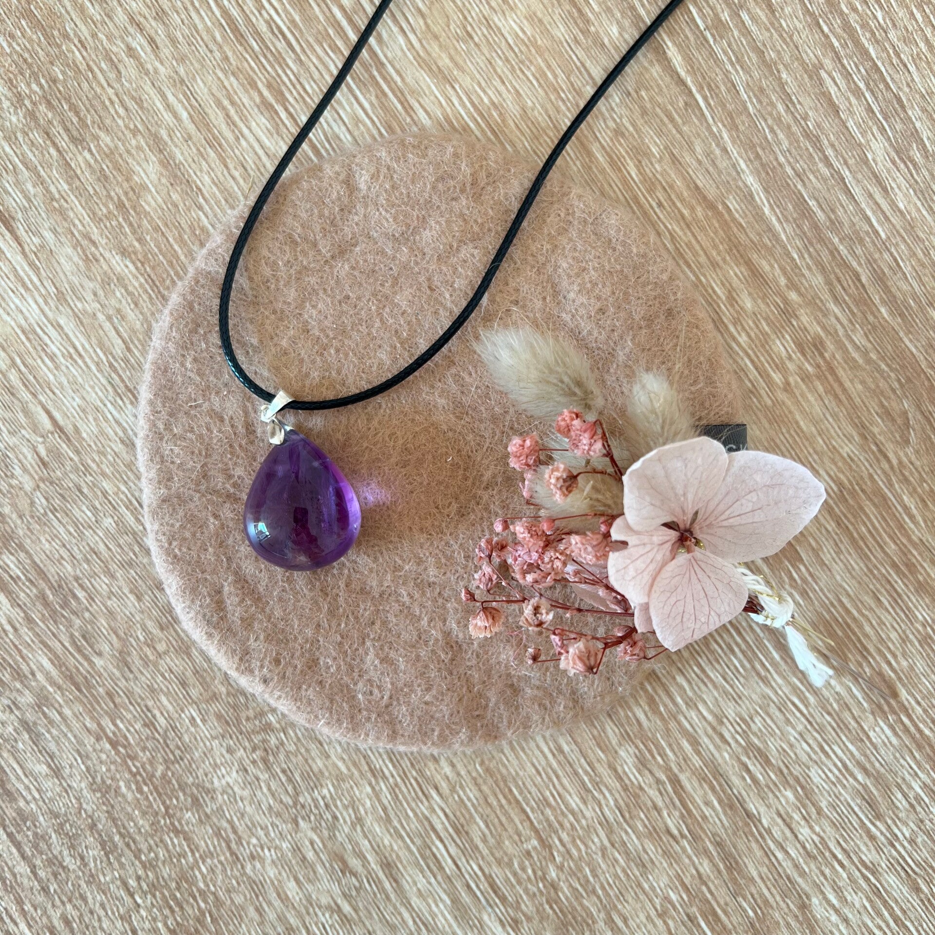 Améthyste, collier