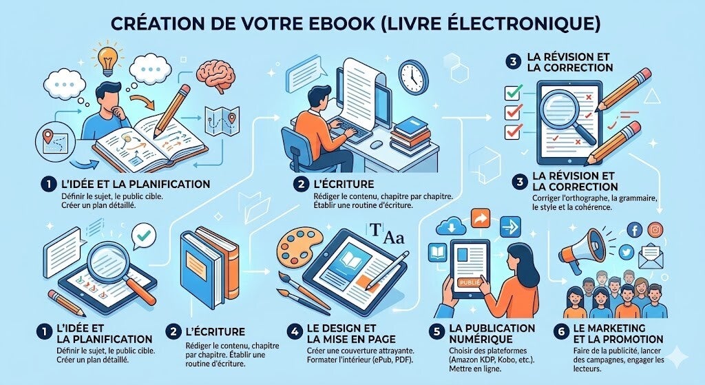 Comment créer son propre ebook et le vendre