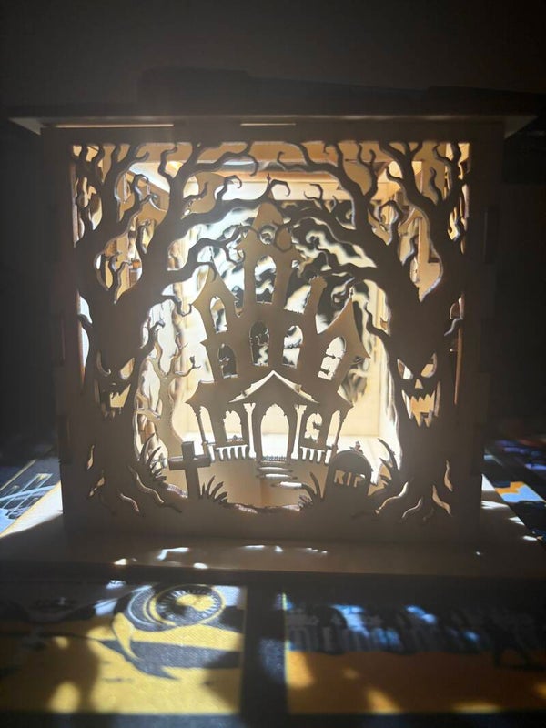 T- light candle boxes