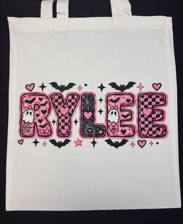 Customized name tote-bag