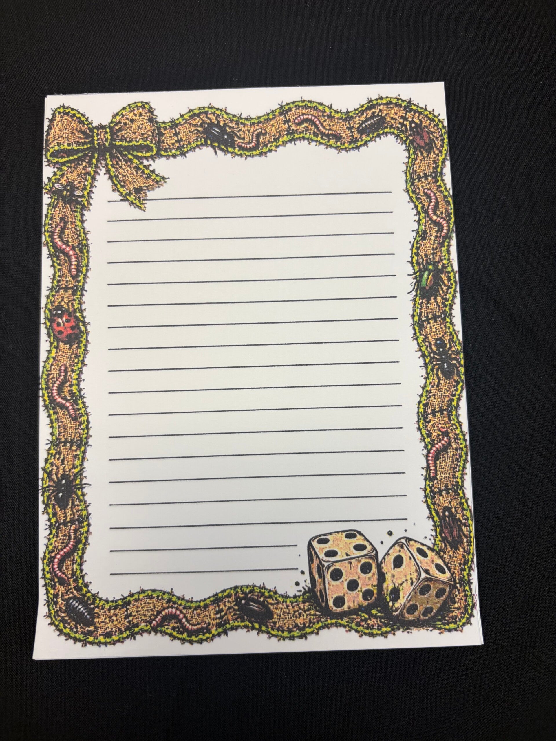 Oggie Boogie notepad