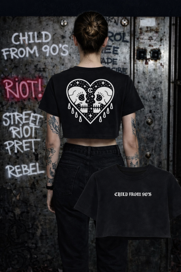 CROPPED GIRL DEAD LOVERS T-SHIRT