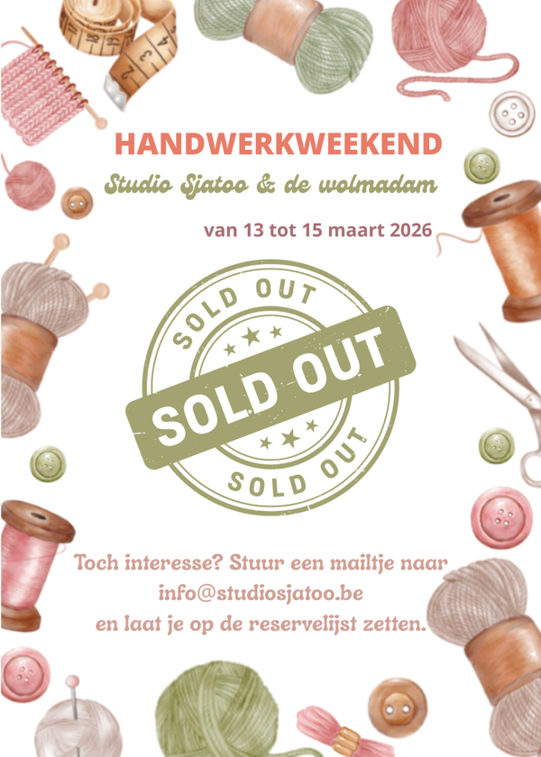 Handwerkweekend 2026 - VOLZET