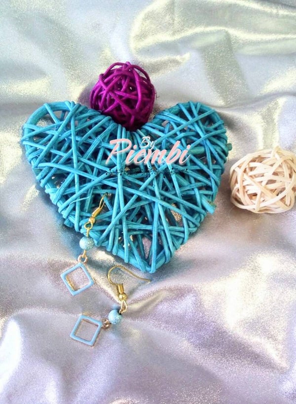 Pendientes "Blue Time"