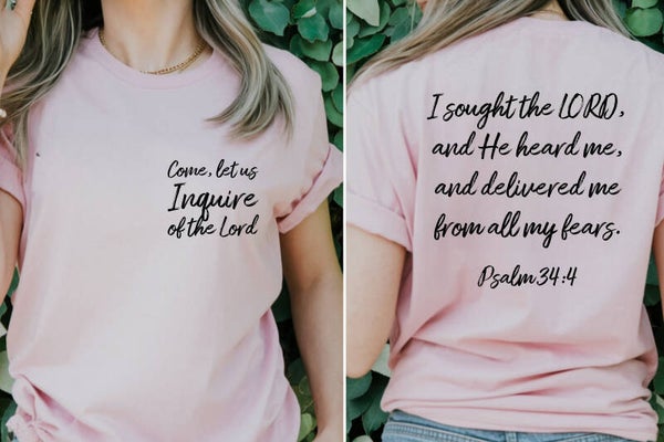 Inquire of the Lord Tee