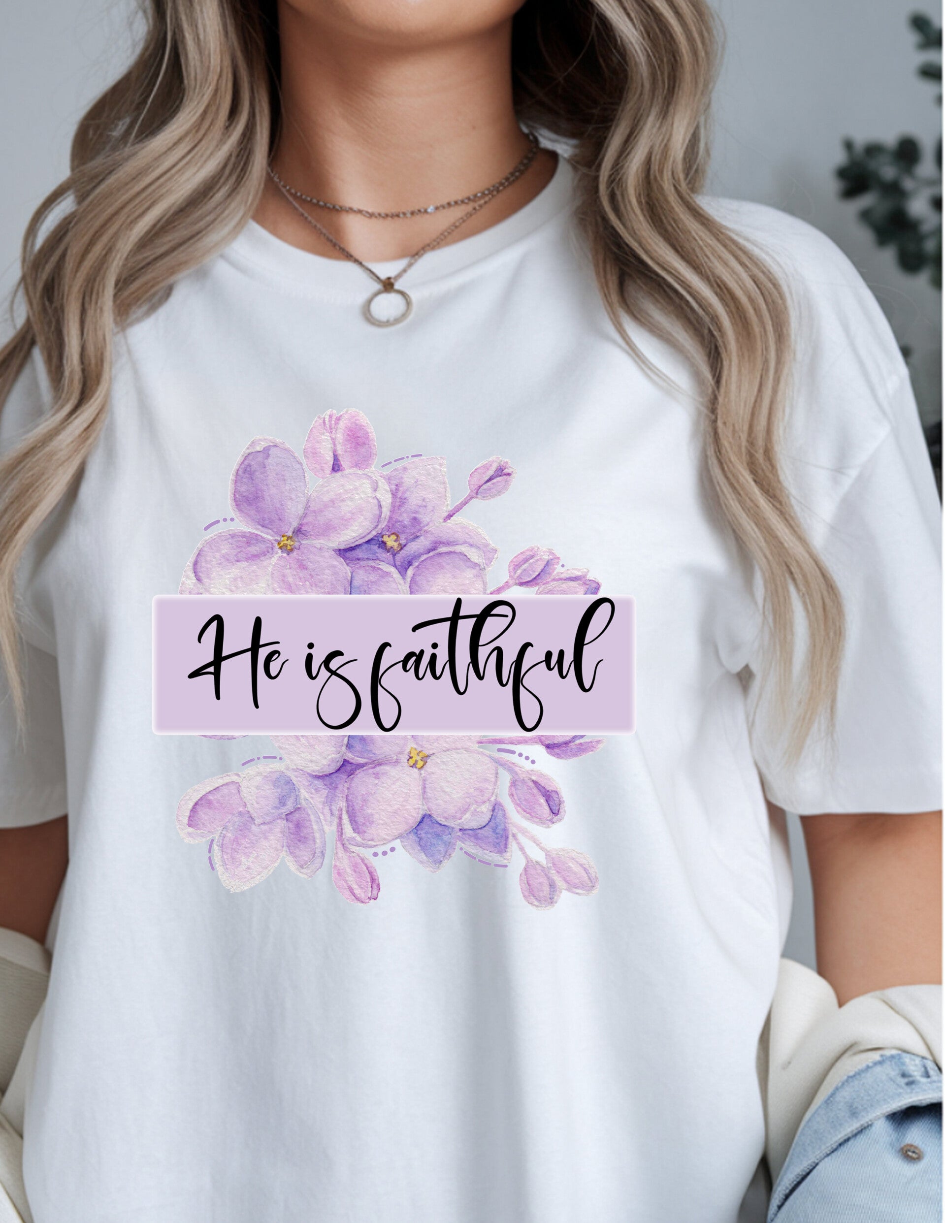 He Is Faithful Tee