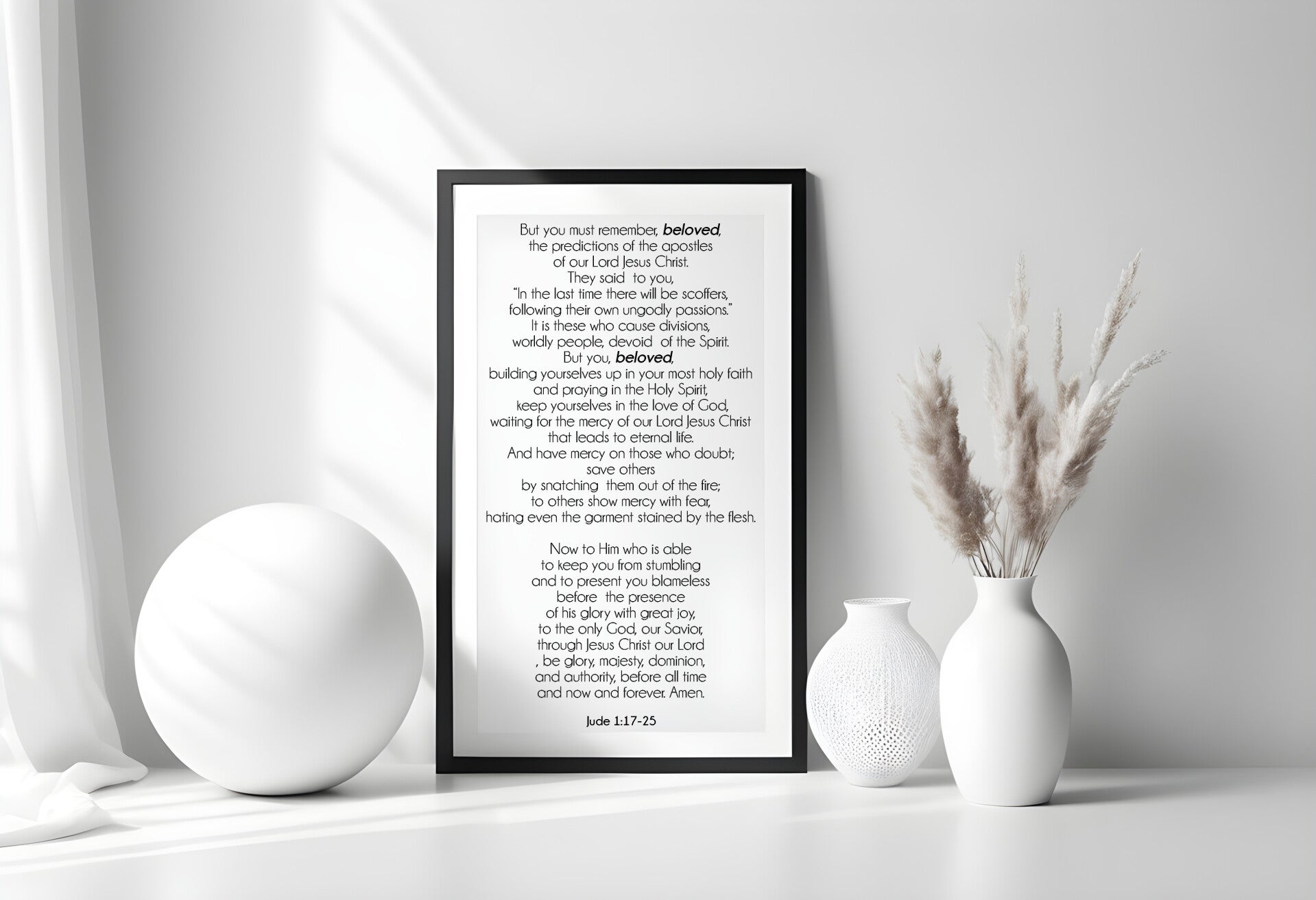 Jude Beloved Print