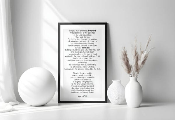 Jude Beloved Print