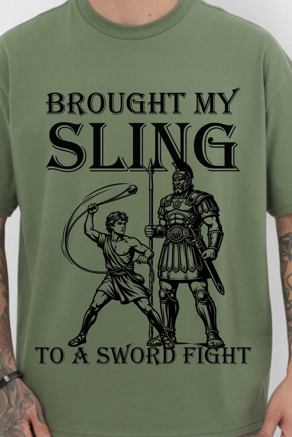 Sling To A Sword Fight Tee