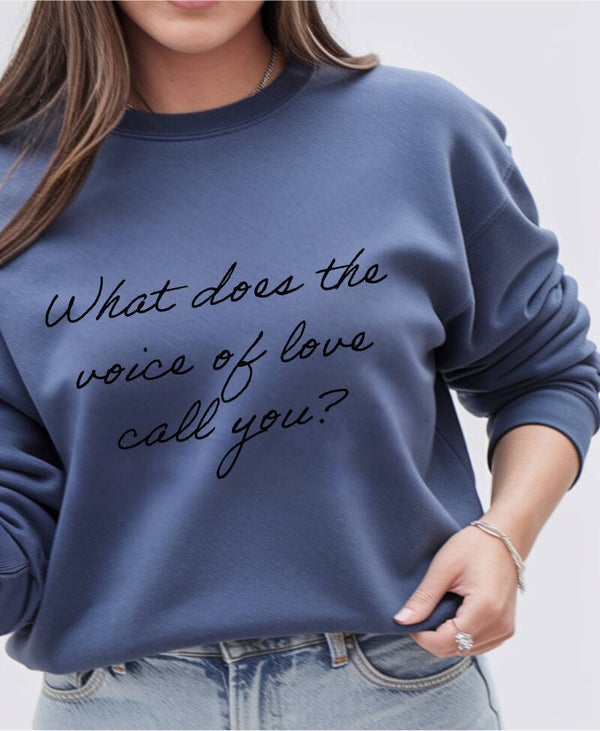 Voice of Love Sweatshirt