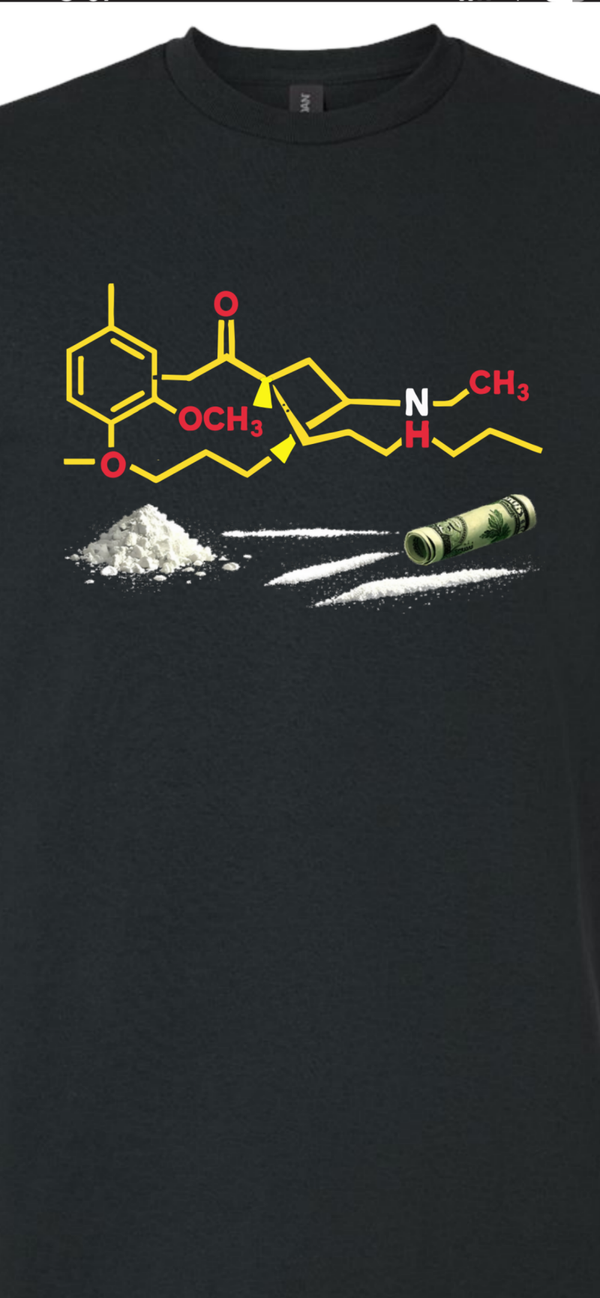 Cocaine Molecule print