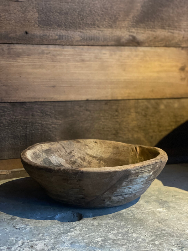 Houten schaal
