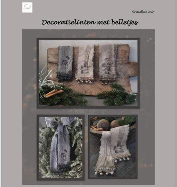 Decoratielint met belletjes