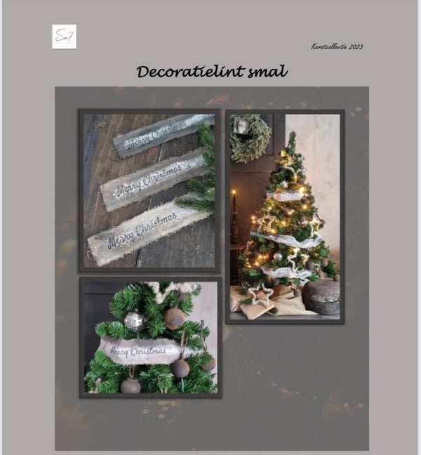 Decoratielint smal