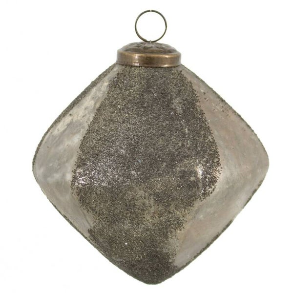 Kerstbal gold sprinkle