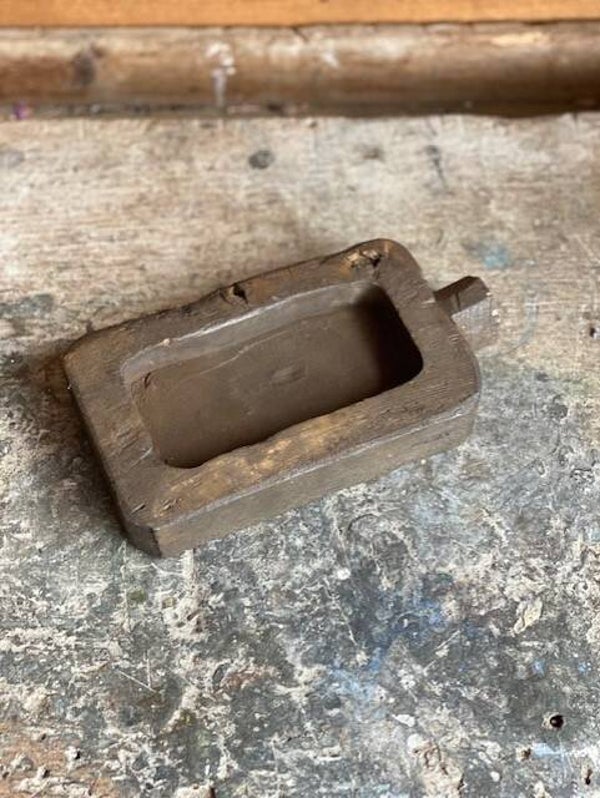 Houten schaaltje