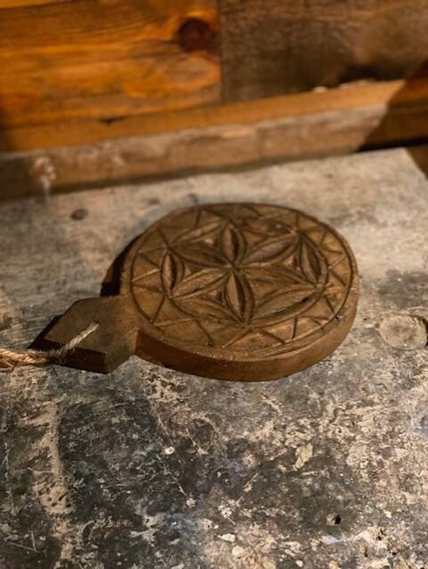 Houten plankje chapati