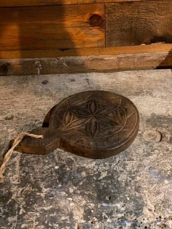 Houten plankje chapati