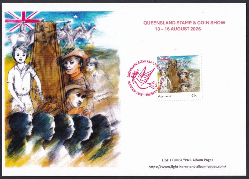 Queensland Custom Postcard Stamp