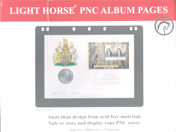LIGHT HORSE® PNC C5 Format (Red Box - 10 Pages)
