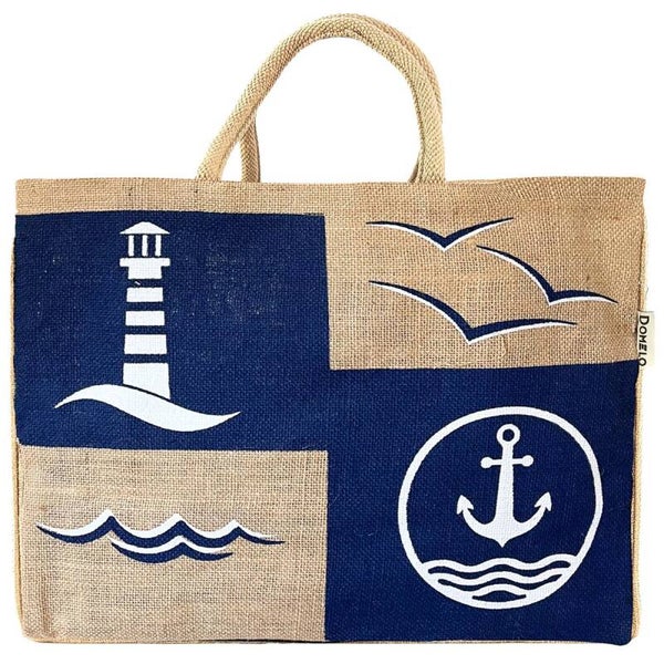 Domelo Shopper van jute.