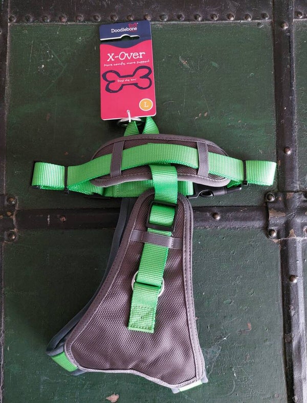 X-Over Harnas Groen L