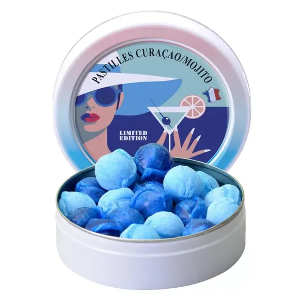 Handgemaakte snoepjes Mojito Curaçao Twist Flavor | 45g