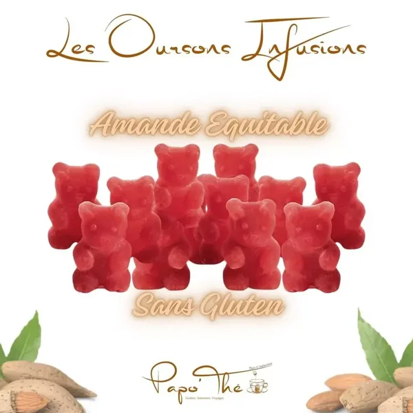 Fair Trade Almond Infusion Tea Bears