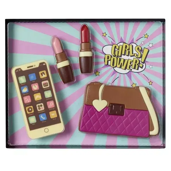 UNUSUAL GIRLS POWER CHOCOLATE BOX