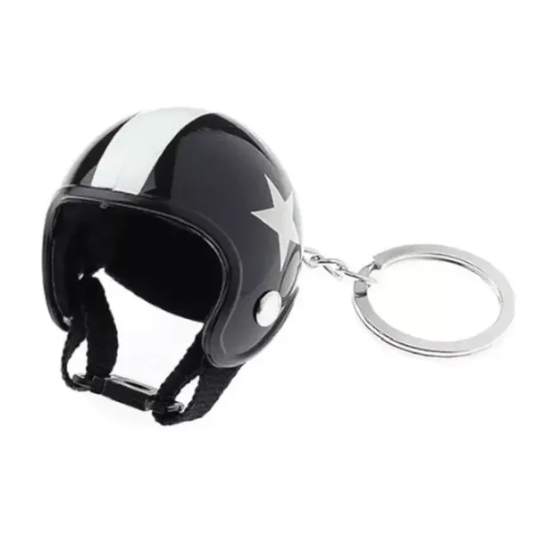 Scooter Helmet Keychain