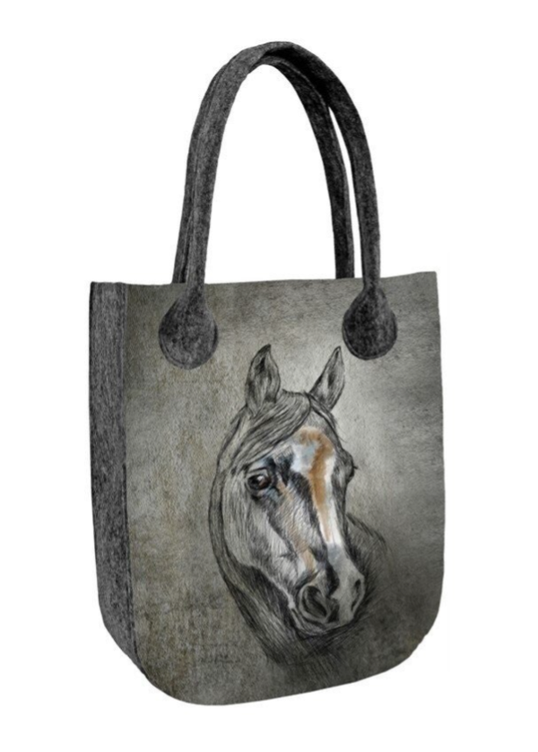 Lord-schoudertas van vilt