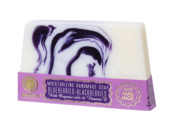 Soap Bar 80 gram BLUEBERRIES-BLACKBERRIES