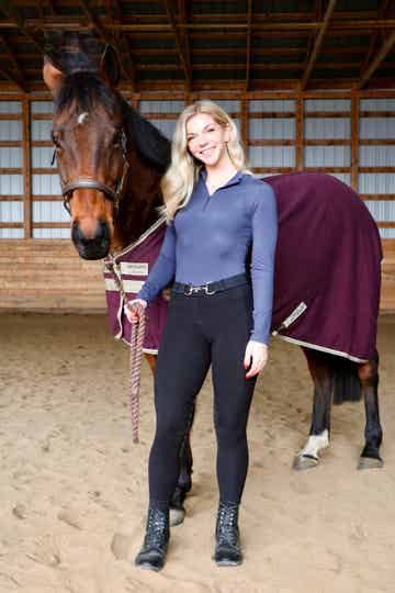 Remi Long Sleeve Quarter Zip