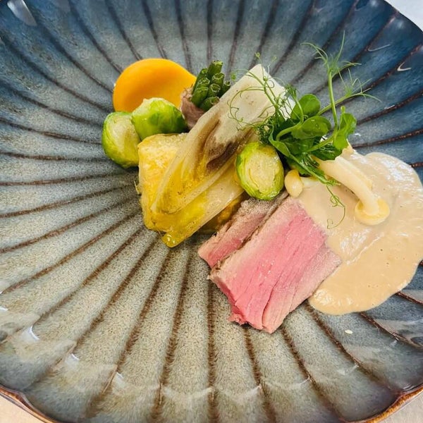 Hoofdgerecht Vlees (Rund|Gegrilde|Geroosterde Butterut|Seizoensgroenten|Aardappel|Jus Truffel