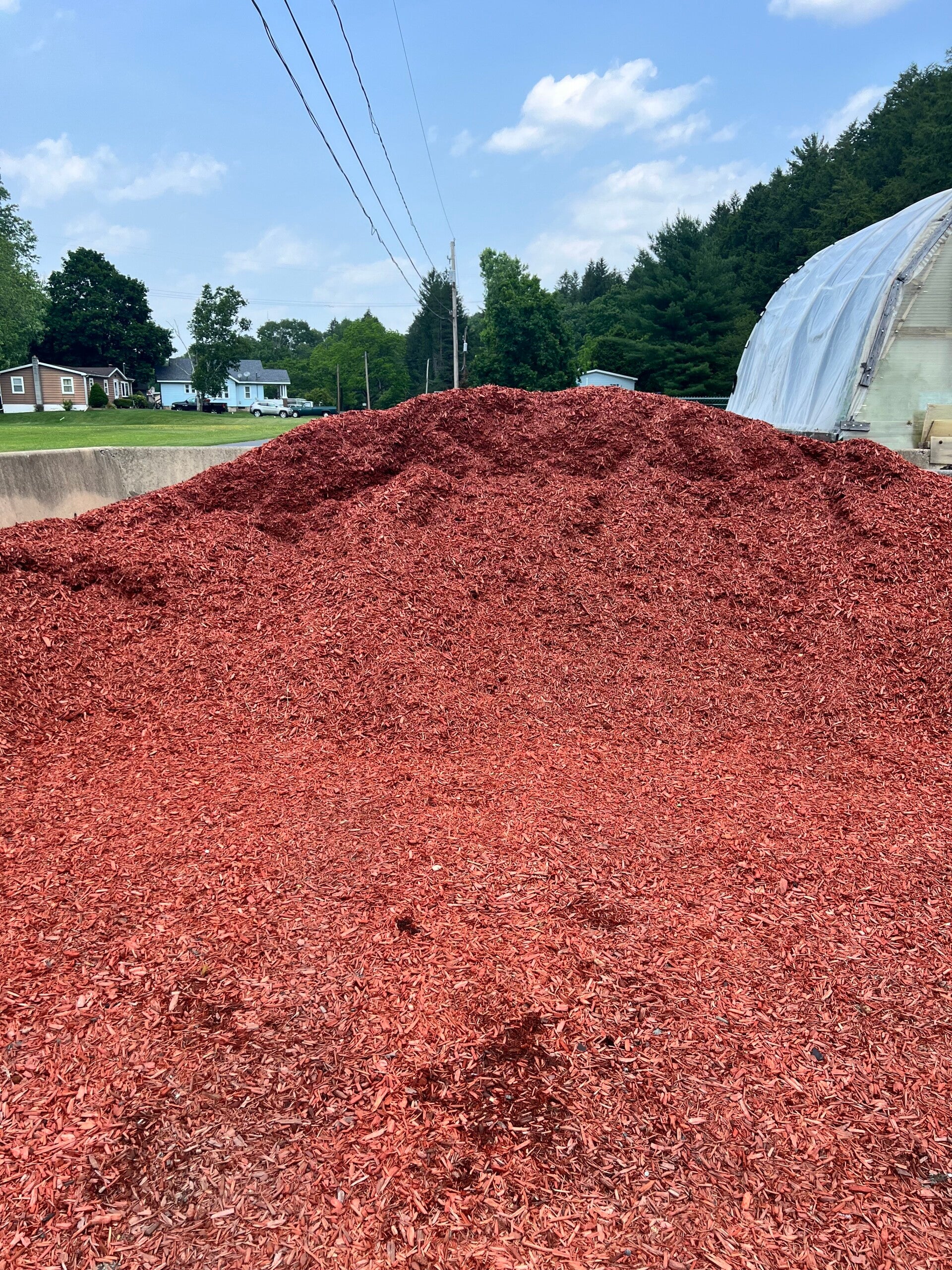 Red mulch