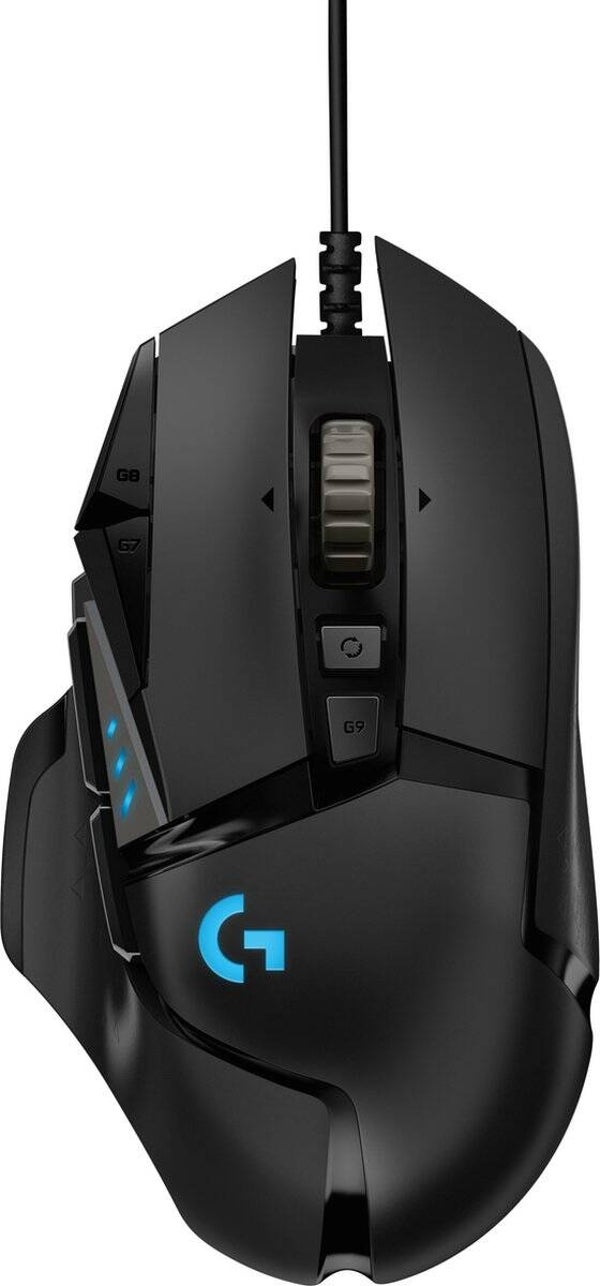 Logitech G502 HERO - Gaming Muis met 25K DPI - Zwart