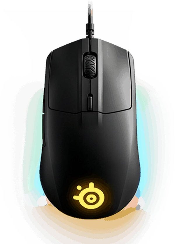 SteelSeries Rival 3 RGB Optische Gaming Muis - 8500 CPI- Zwart