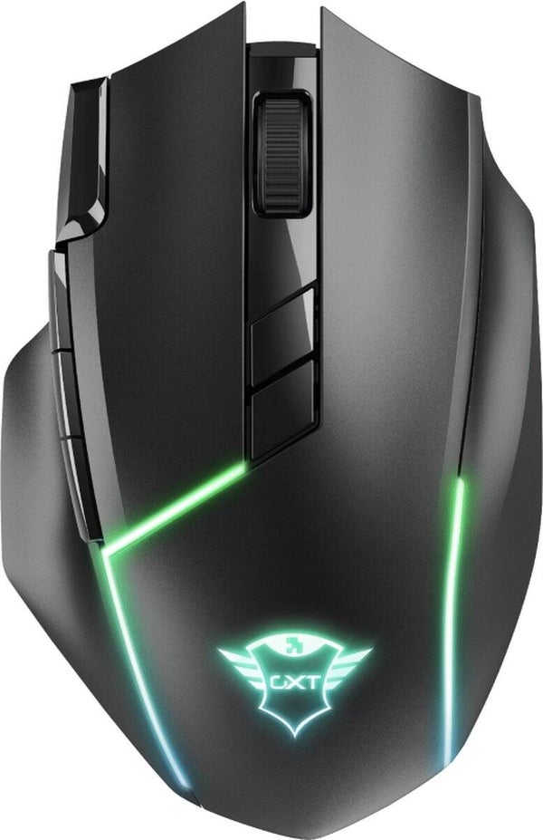 gaming muis Trust GXT 131 Ranoo - Draadloze Gaming Muis - RGB - 4800 DPI - Zwart