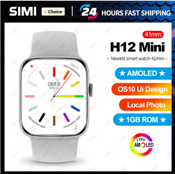 Montre connectée H12Mini AMOLED